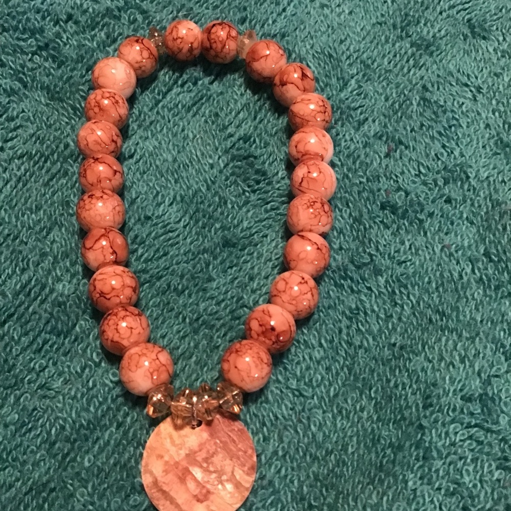 Handmade Ceramic Bead Bracelet